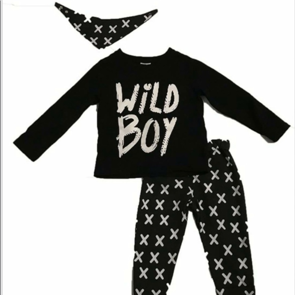 Cute Wild Boy,3 piece set! Great gift! 🎁